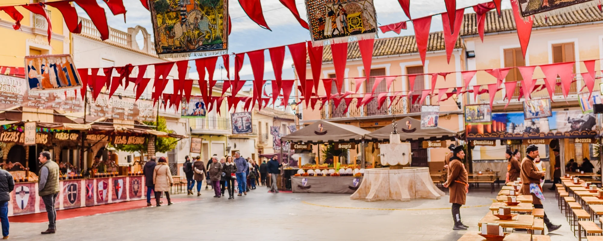 mittelalterliches Fest in der Bretagne