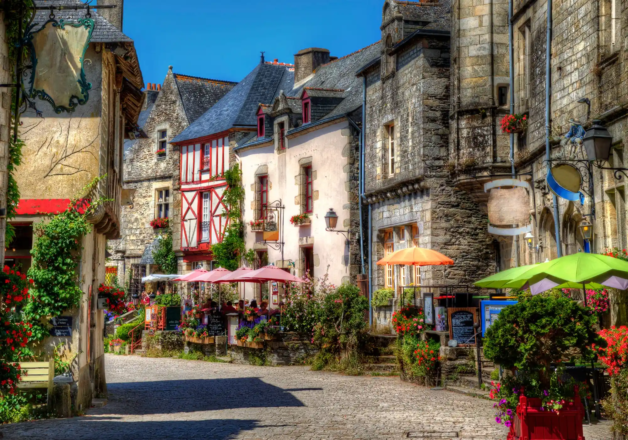 tocht langs karakteristieke steden in morbihan